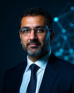 Portrait of Ahmed Al Shehhi, Head of AI Research at Le Bon Pon Contact Solutions