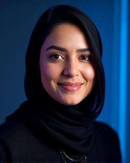 Portrait of Fatima Al Haddad, CTO of Le Bon Pon Contact Solutions