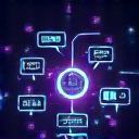 Icon illustrating Omnichannel Integration across voice, chat, social, and more